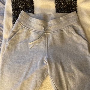 Grey lulu scuba sweatpants